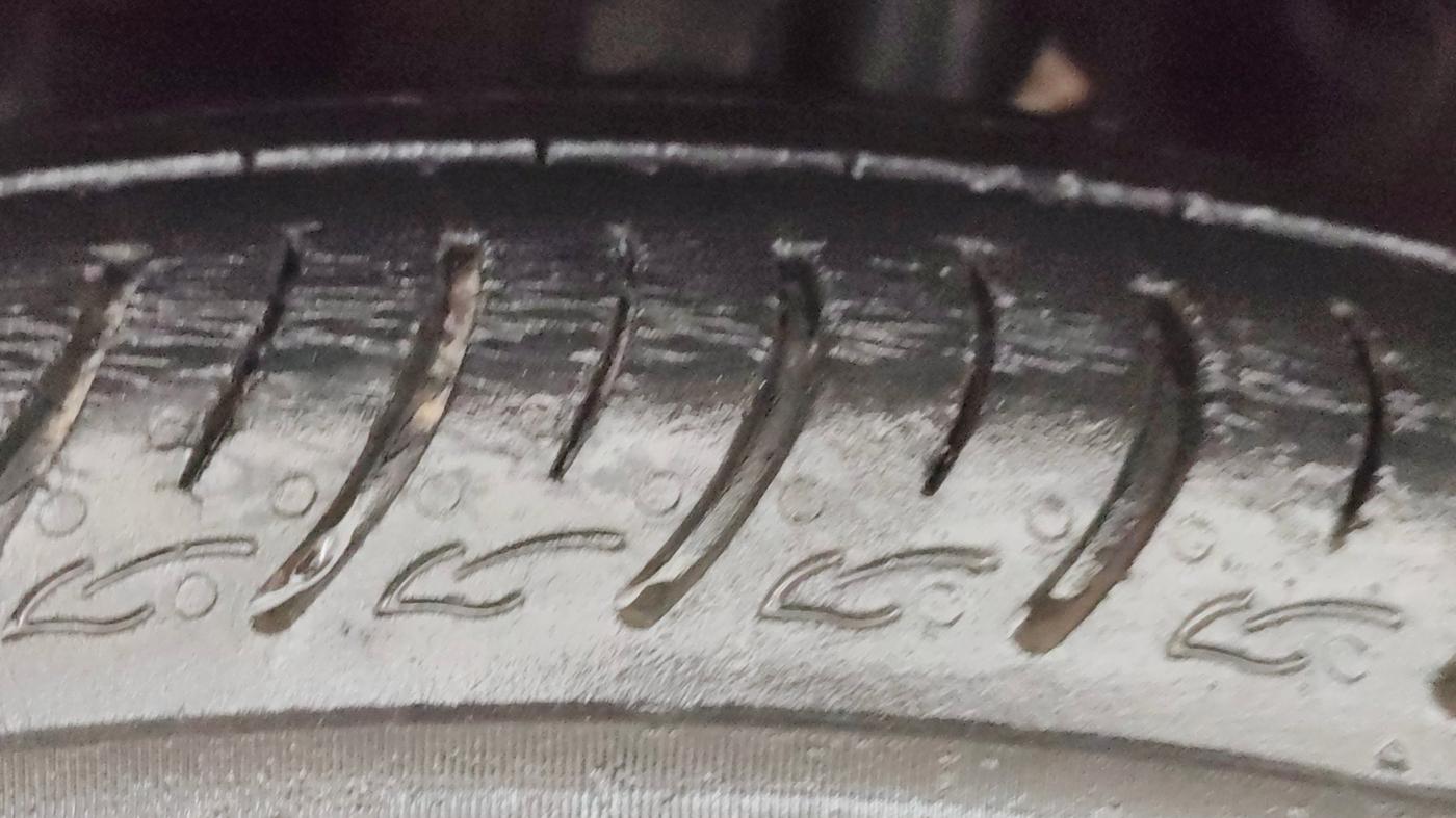 2021 Maruti Baleno SIGMA PETROL 1.2, Petrol, Manual, 78,802 km, Left Front Tyre Tread