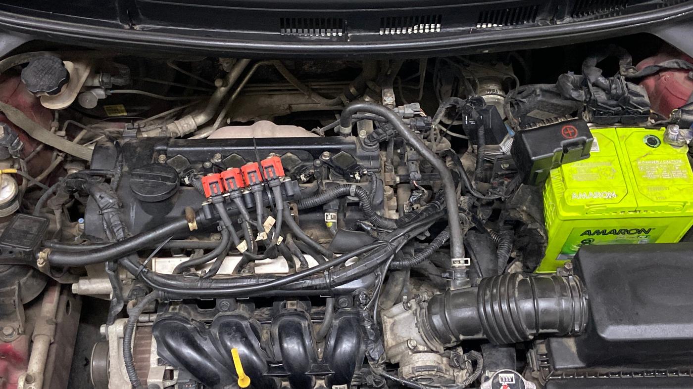 2019 Hyundai Elite i20 SPORTZ PLUS 1.2, CNG, Manual, 87,030 km, Engine View