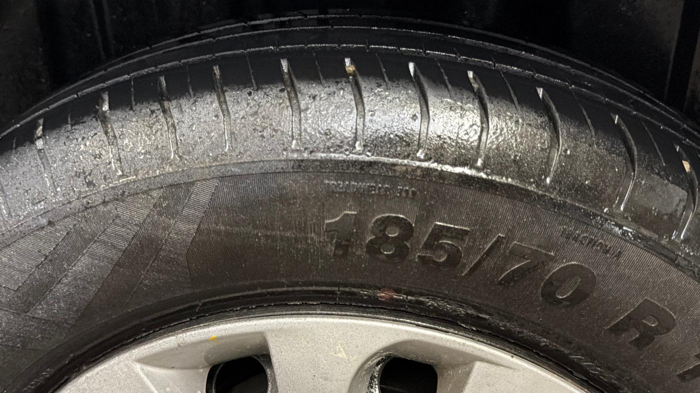 2023 Maruti Baleno DELTA PETROL 1.2, Petrol, Manual, 62,823 km, Left Rear Tyre Tread