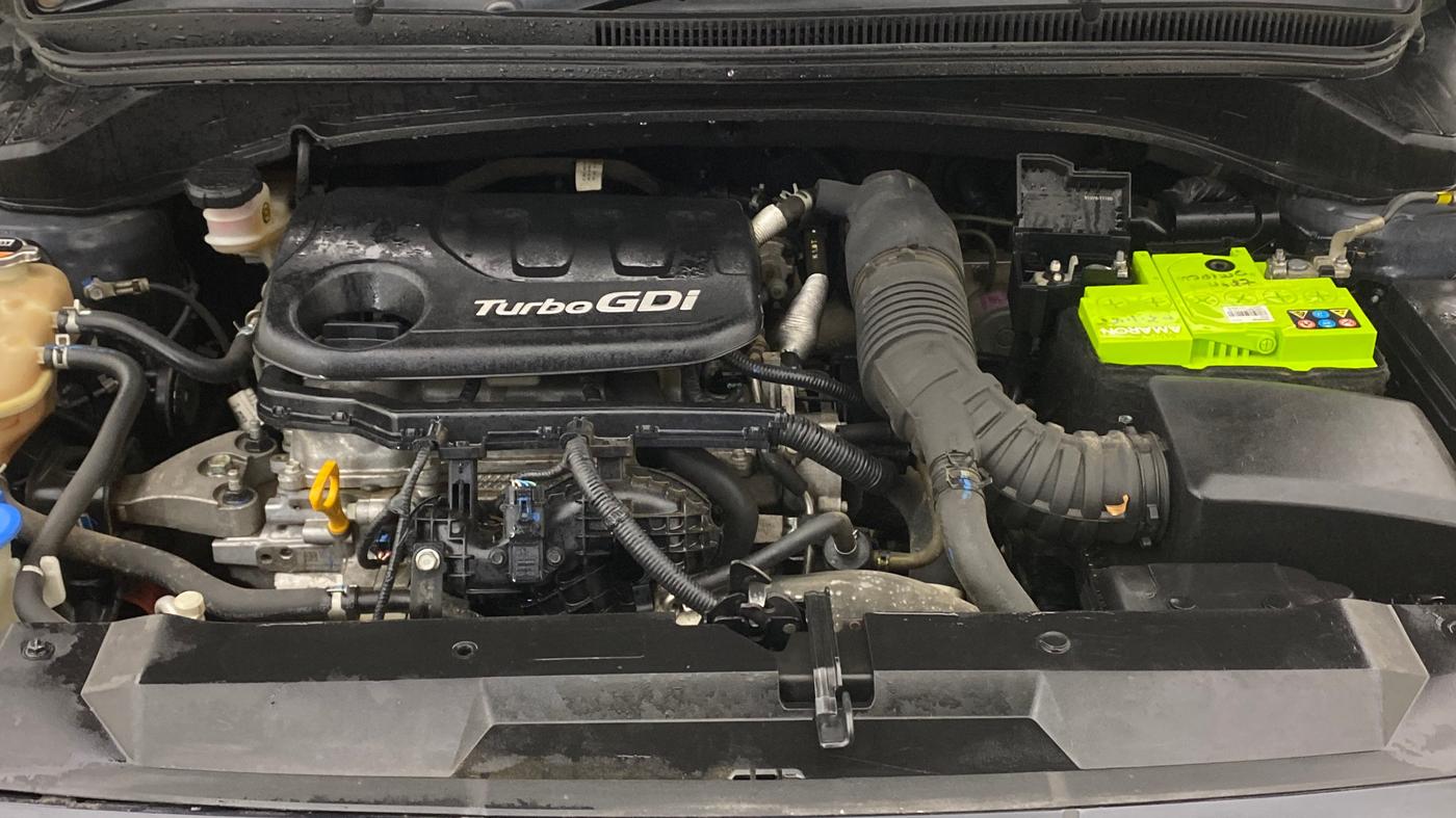 2021 Hyundai NEW I20 ASTA (O) 1.0 TURBO GDI DCT, Petrol, Automatic, 48,395 km, Engine View