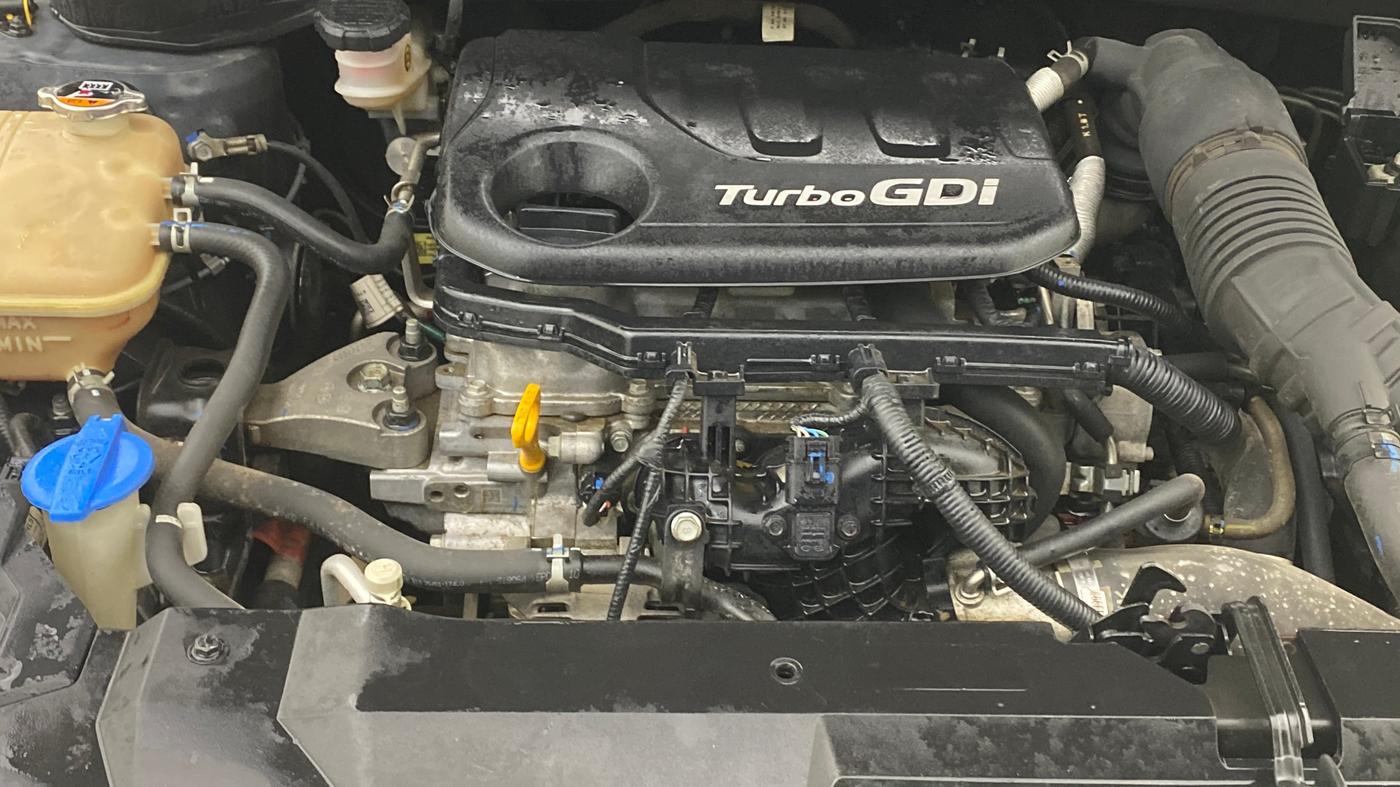 2021 Hyundai NEW I20 ASTA (O) 1.0 TURBO GDI DCT, Petrol, Automatic, 48,395 km, Engine View - Right