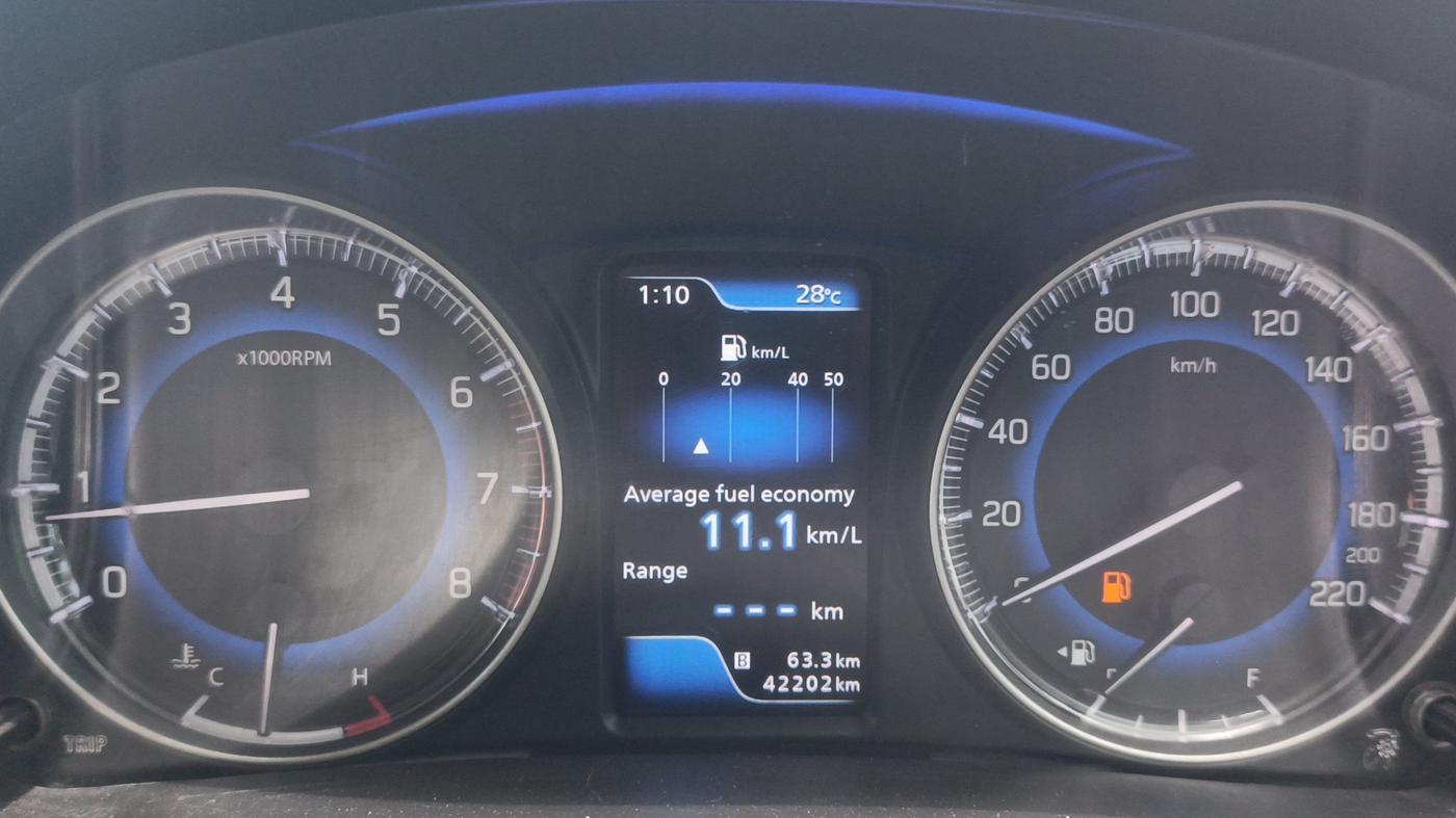 2018 Maruti Baleno ALPHA PETROL 1.2, Petrol, Manual, 42,165 km, Odometer Image