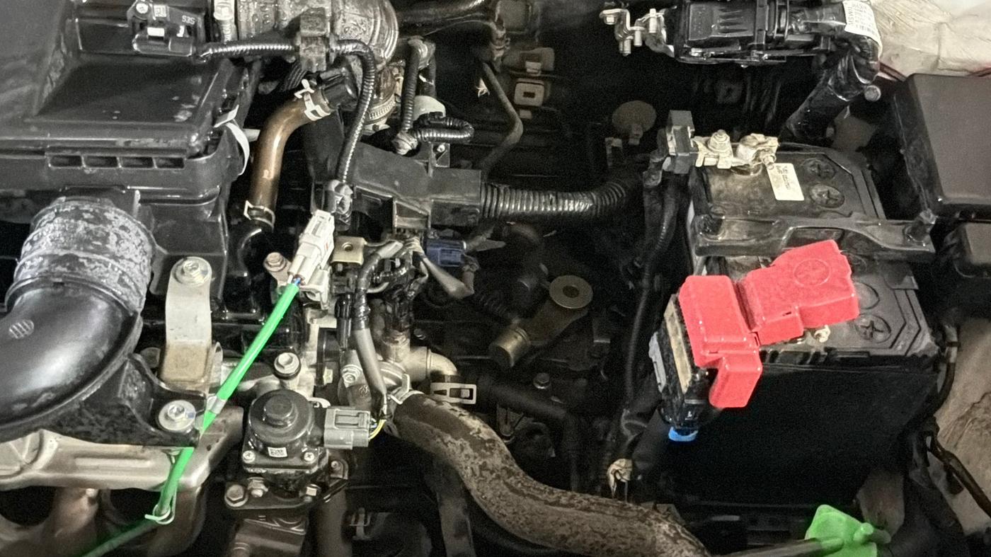 2025 Maruti FRONX DELTA PLUS 1.2MT, Petrol, Manual, 15,153 km, Engine View - Left