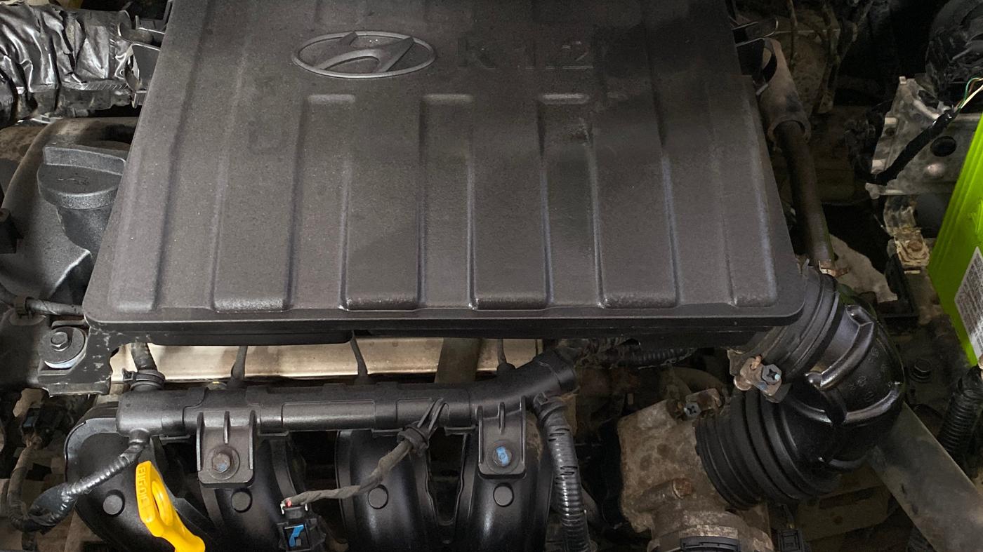 2021 Hyundai GRAND I10 NIOS MAGNA AMT 1.2 KAPPA VTVT, Petrol, Automatic, 13,842 km, Engine View