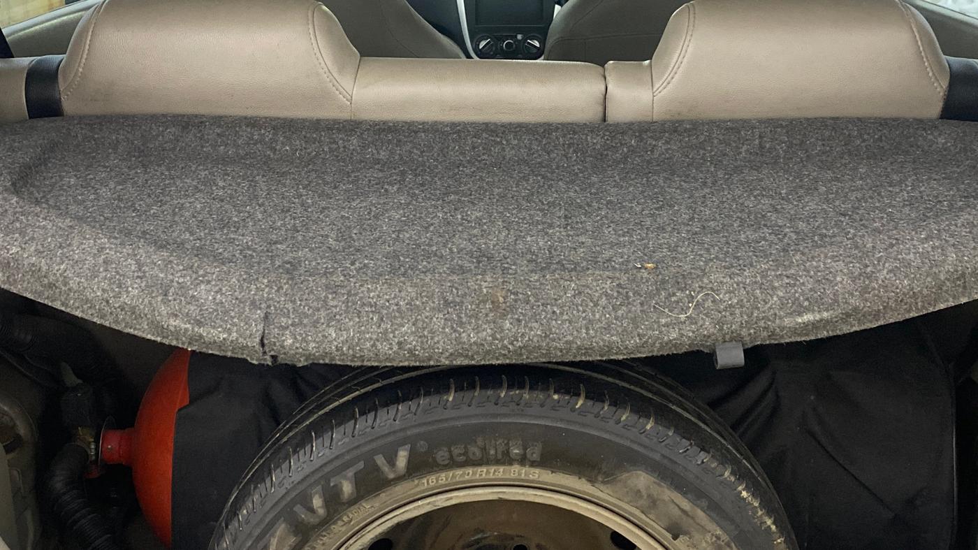 2015 Maruti Celerio VXI CNG, CNG, Manual, 1,19,283 km, Boot Inside