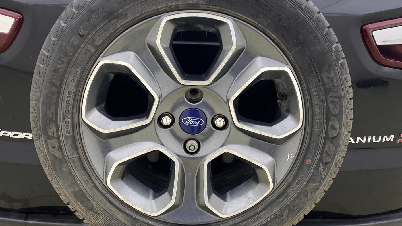 2021 Ford Ecosport TITANIUM 1.5 SPORTS(SUNROOF) PETROL, Petrol, Manual, 50,070 km, Spare Tyre