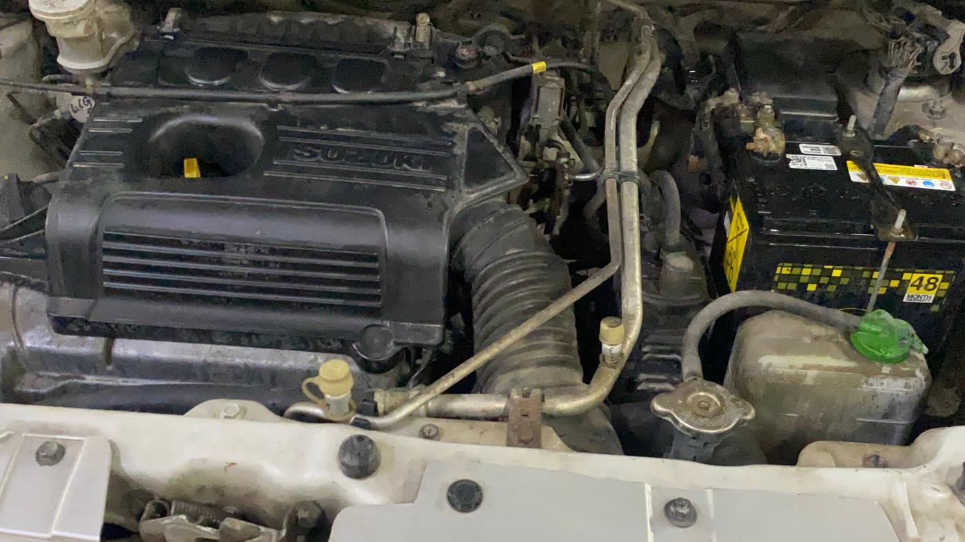2015 Maruti Wagon R 1.0 VXI, Petrol, Manual, 75,119 km, Engine View - Left