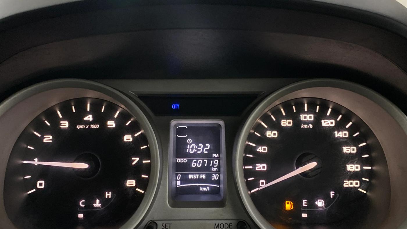 2017 Tata Tiago XZ PETROL, Petrol, Manual, 60,691 km, Odometer Image