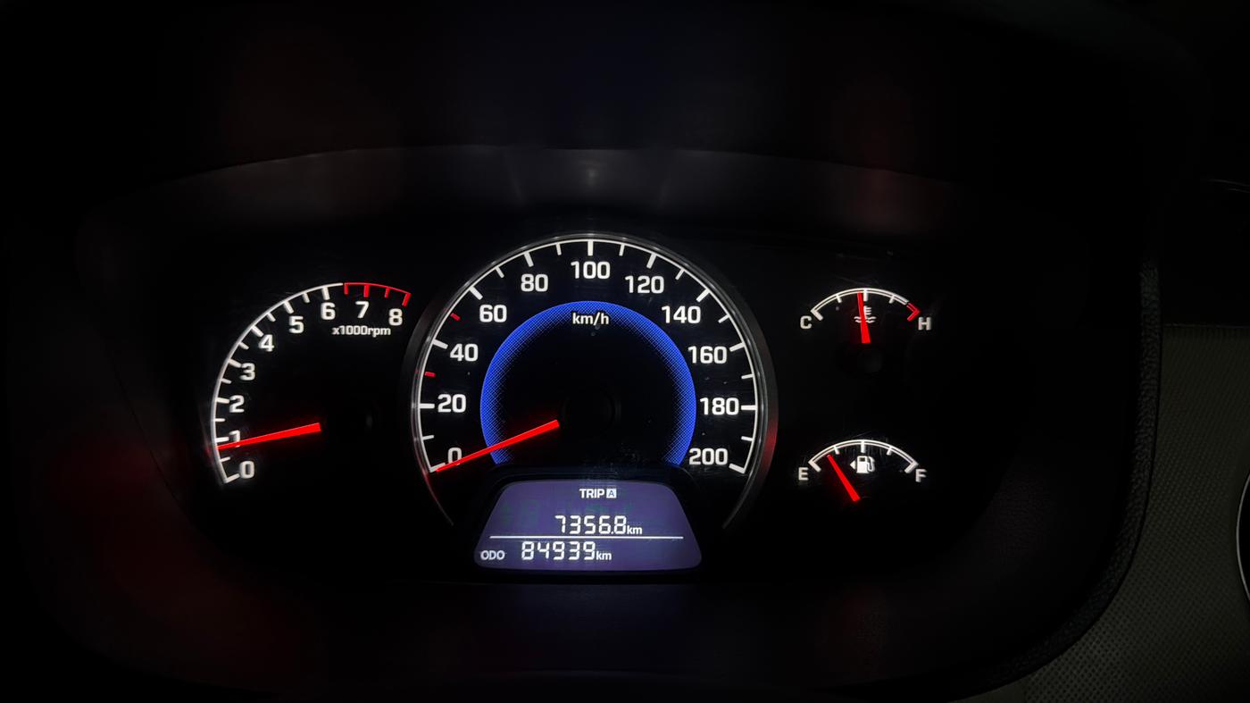 2017 Hyundai Grand i10 SPORTZ 1.2 KAPPA VTVT, Petrol, Manual, 84,931 km, Odometer Image