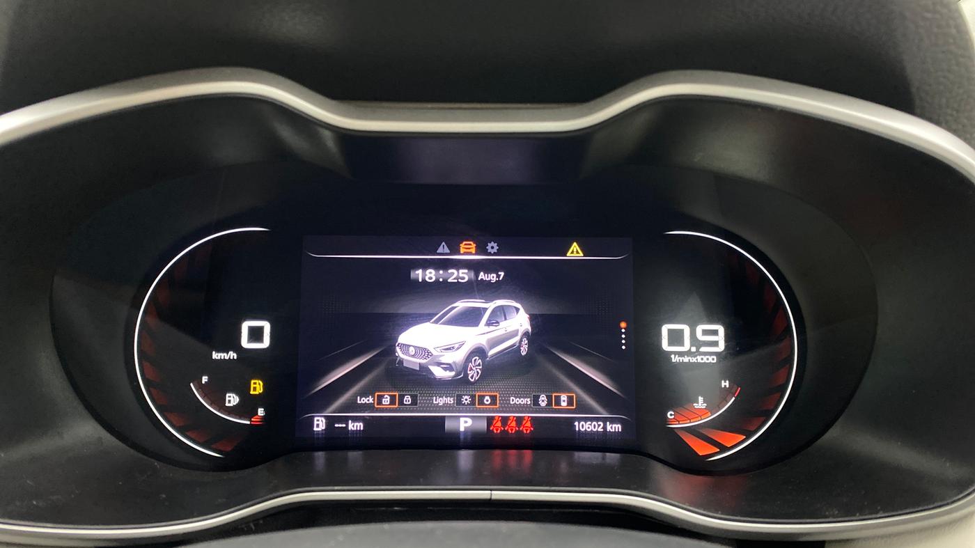 2023 MG ASTOR SHARP 1.5 CVT, Petrol, Automatic, 10,596 km, Odometer Image