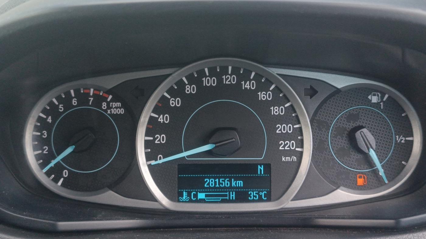 2021 Ford New Figo TITANIUM PLUS 1.2 PETROL AT, Petrol, Automatic, 28,155 km, Odometer Image