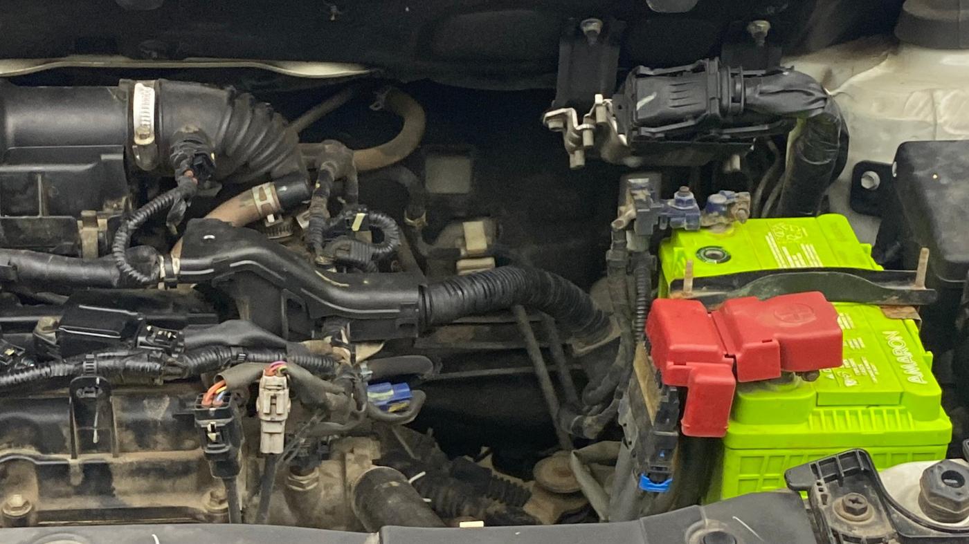 2019 Maruti XL6 ZETA MT, Petrol, Manual, 89,655 km, Engine View - Left