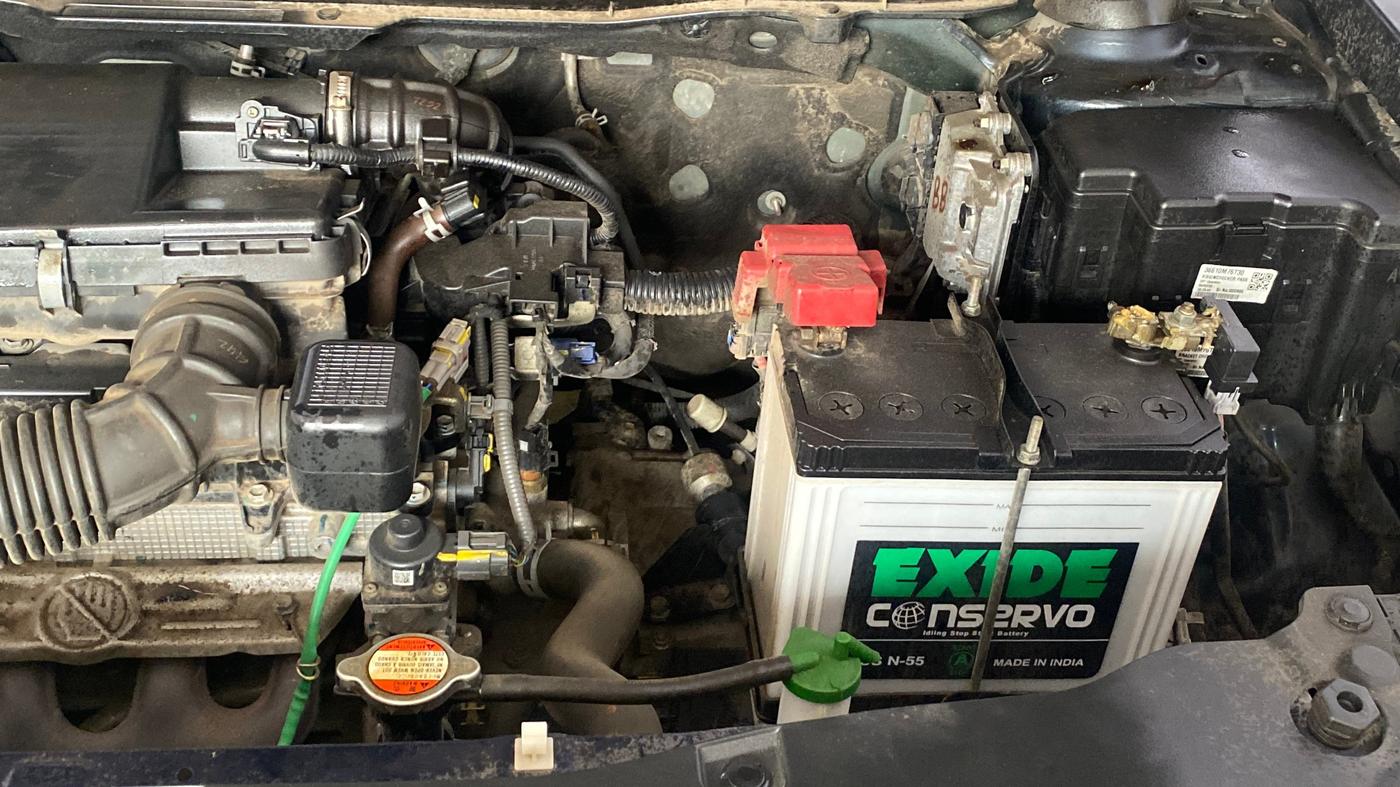 2023 Maruti Grand Vitara ALPHA SMART HYBRID AT, Petrol, Automatic, 35,836 km, Engine View - Left