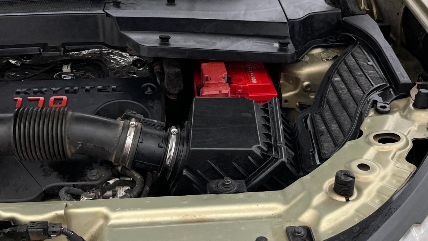 2022 Tata Safari XZA PLUS KAZIRANGA, Diesel, Automatic, 1,27,794 km, Engine View - Left