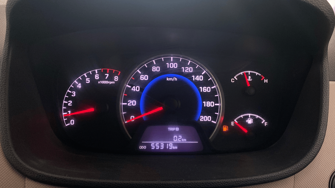 2014 Hyundai Grand i10 ASTA 1.2 KAPPA VTVT, Petrol, Manual, 55,312 km, Odometer Image