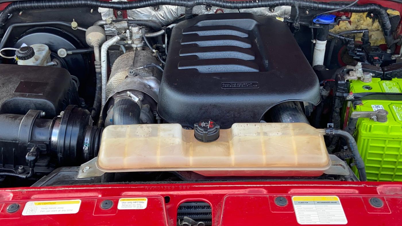 2021 Mahindra Thar LX D AT 4WD HT, Diesel, Automatic, 1,06,043 km, Engine View