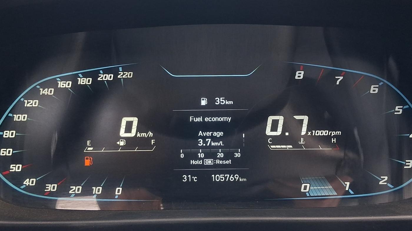 2021 Hyundai NEW I20 ASTA 1.2 MT, Petrol, Manual, 1,05,761 km, Odometer Image