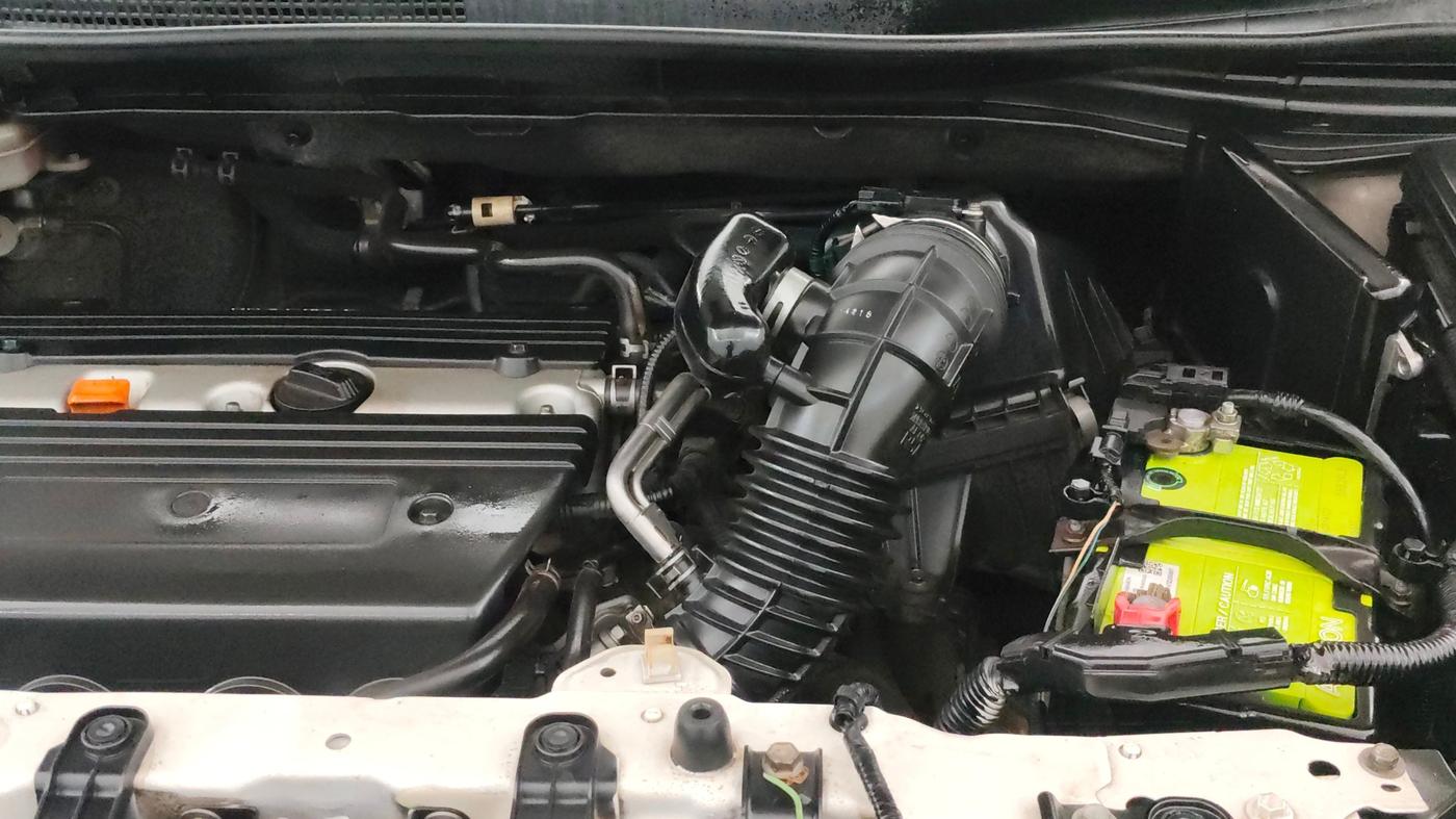 2014 Honda CRV 2.4L 2WD AT, Petrol, Automatic, 99,575 km, Engine View - Left