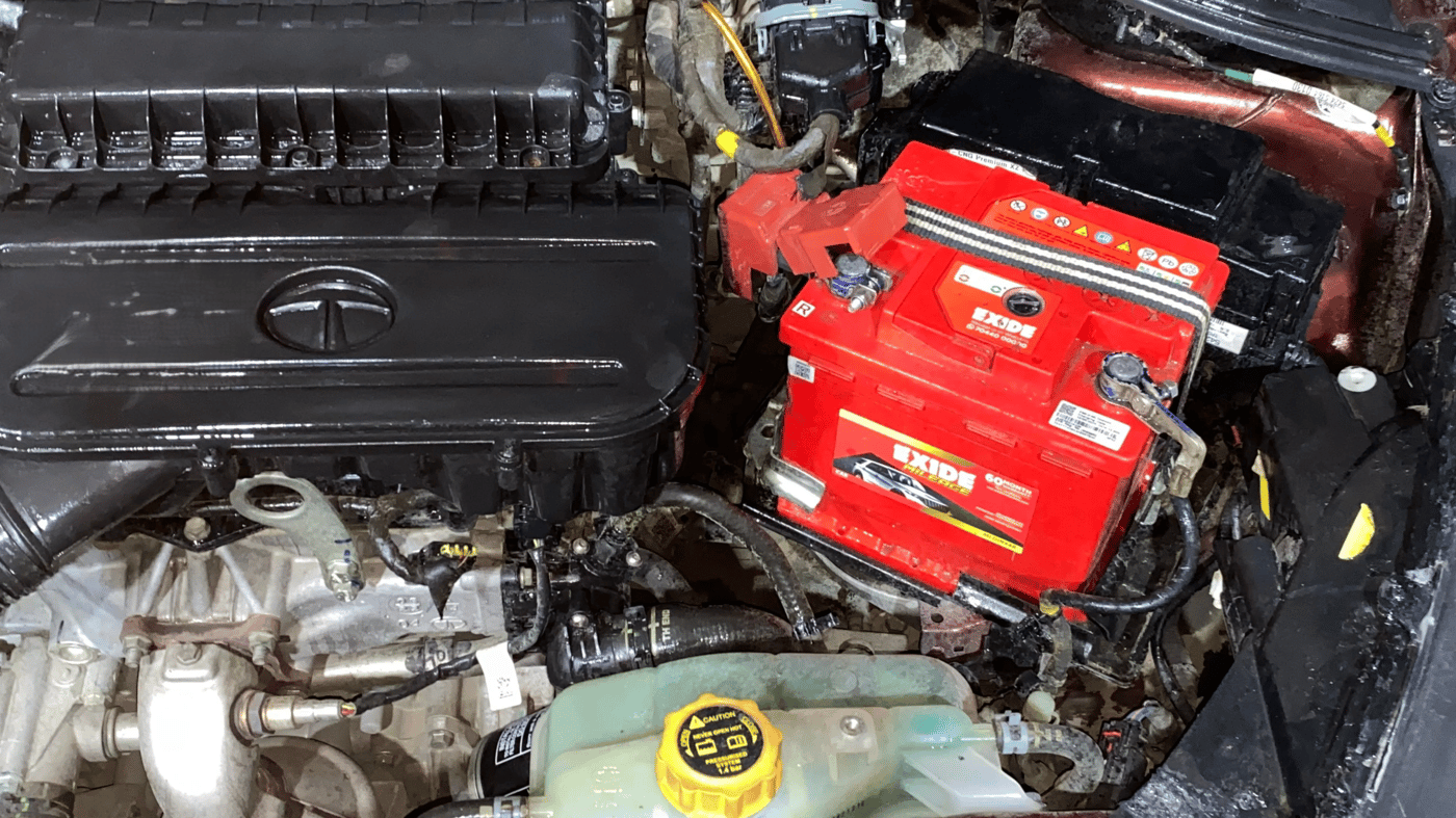 2022 Tata TIGOR XZ PLUS CNG, CNG, Manual, 42,168 km, Engine View - Left