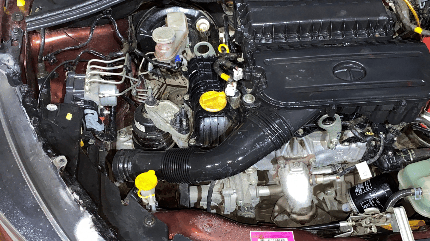 2022 Tata TIGOR XZ PLUS CNG, CNG, Manual, 42,168 km, Engine View - Right