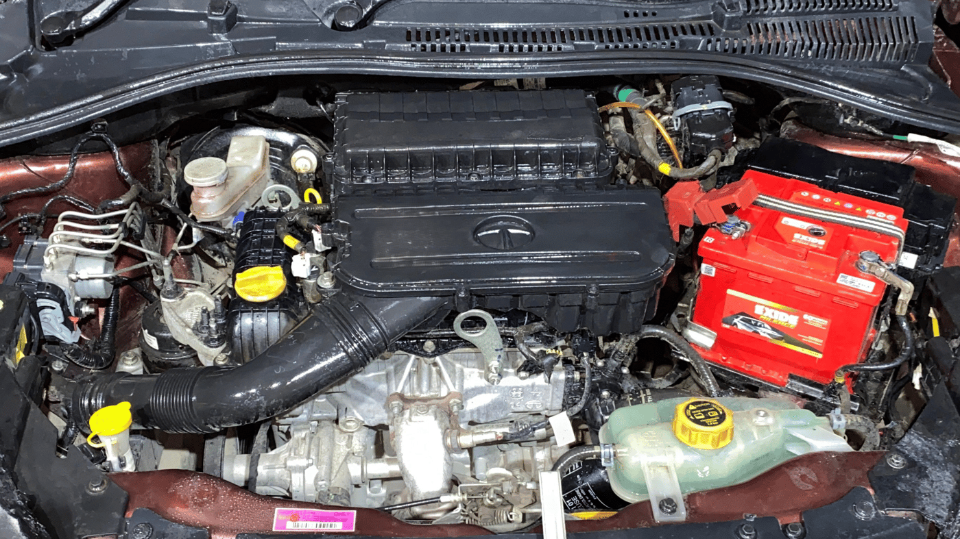 2022 Tata TIGOR XZ PLUS CNG, CNG, Manual, 42,168 km, Engine View