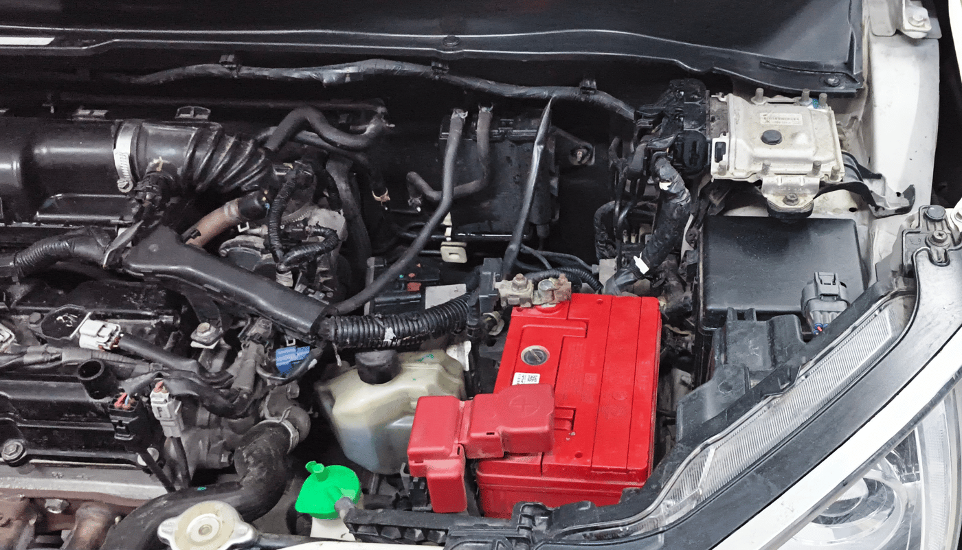 2018 Maruti IGNIS ALPHA 1.2 AMT, Petrol, Automatic, 97,145 km, Engine View - Left