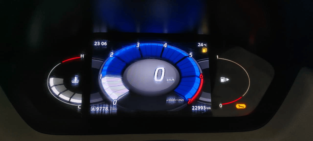 2023 Nissan MAGNITE XV MT, Petrol, Manual, 22,993 km, Odometer Image