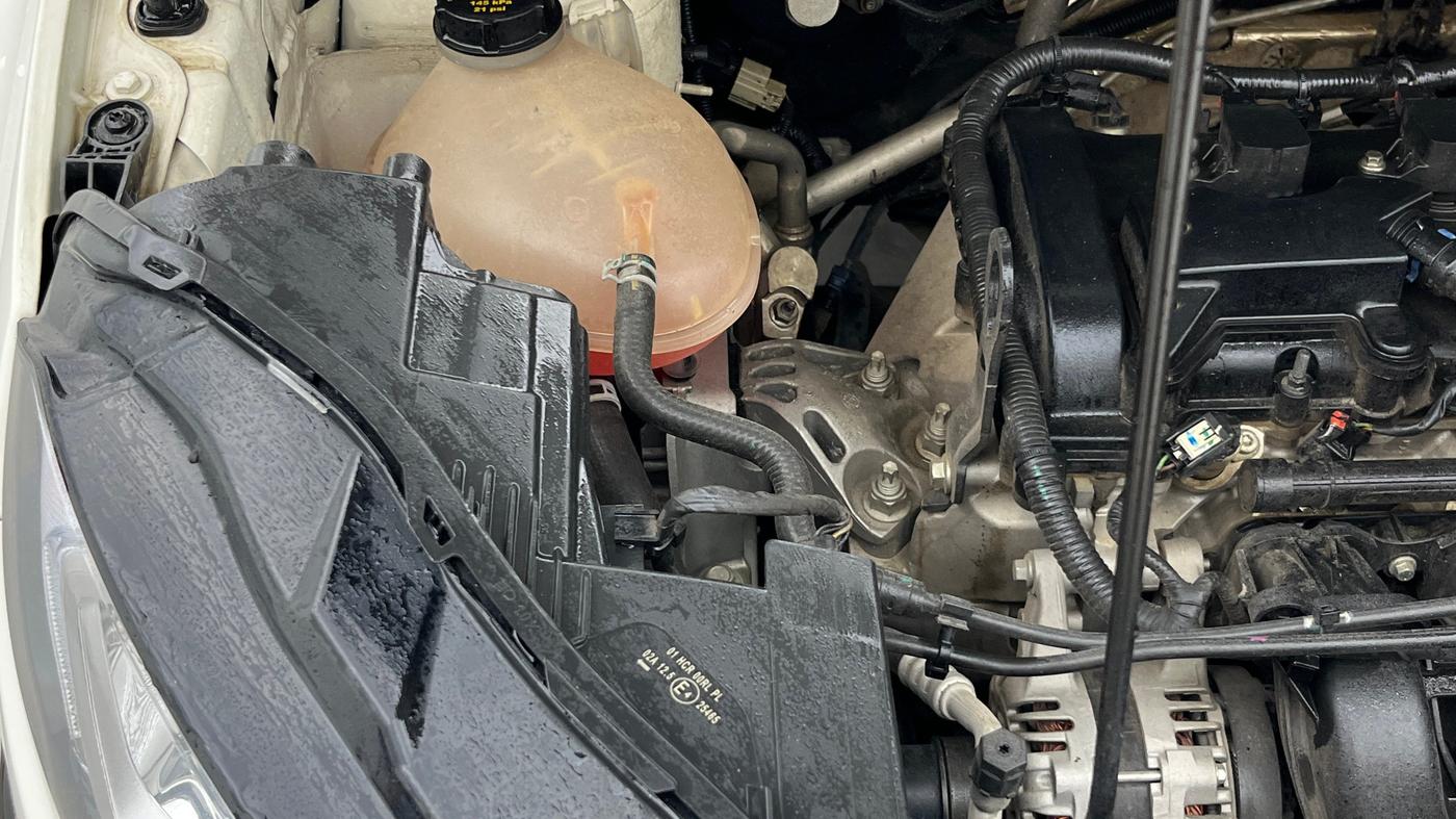 2019 Ford Ecosport TITANIUM + 1.5L PETROL AT, Petrol, Automatic, 38,730 km, Engine View - Right