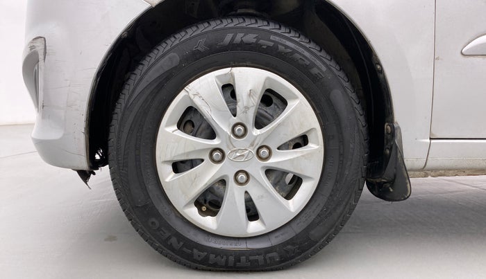 2011 Hyundai i10 SPORTZ 1.2 AT, Petrol, Automatic, 61,609 km, Left Front Wheel