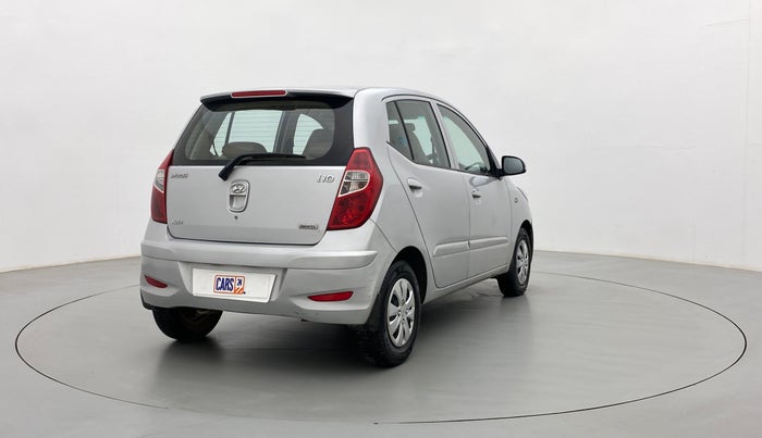 2011 Hyundai i10 SPORTZ 1.2 AT, Petrol, Automatic, 61,609 km, Right Back Diagonal