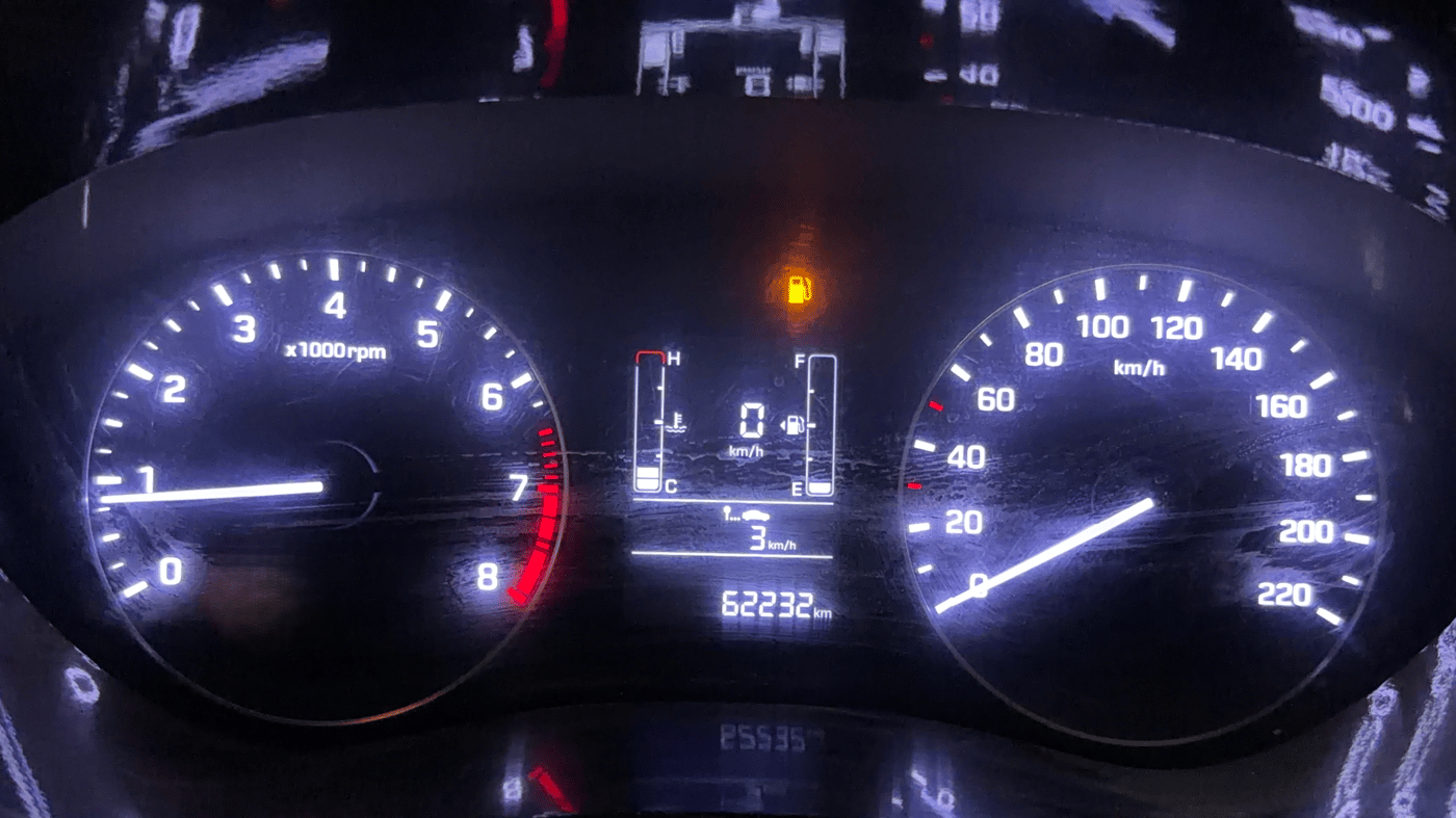 2015 Hyundai Elite i20 MAGNA 1.2, CNG, Manual, 62,225 km, Odometer Image