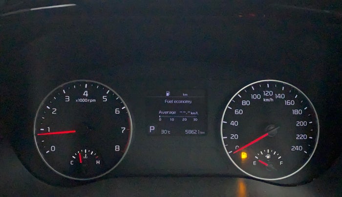 2020 KIA SELTOS HTX IVT 1.5 PETROL, Petrol, Automatic, 58,611 km, Odometer Image