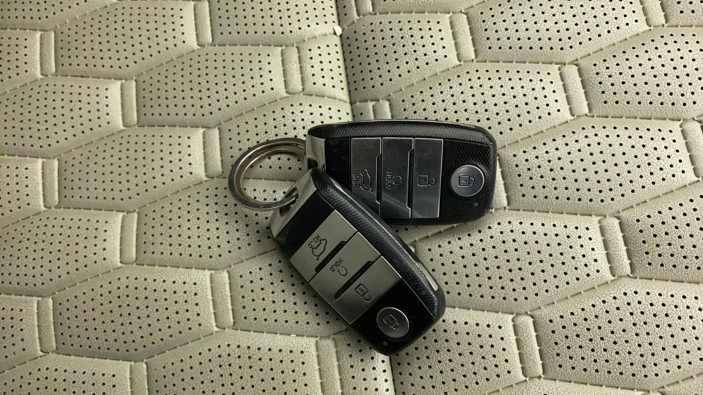 2020 KIA SELTOS HTX IVT 1.5 PETROL, Petrol, Automatic, 58,847 km, Key Close Up