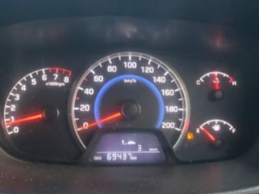 2016 Hyundai Grand i10 SPORTZ 1.2 KAPPA VTVT, Petrol, Manual, 69,437 km, Odometer Image