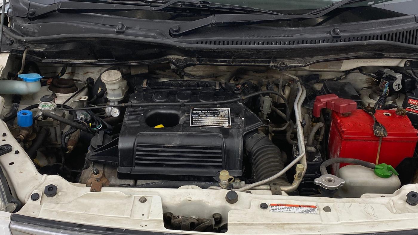 2015 Maruti Wagon R 1.0 VXI, CNG, Manual, 74,994 km, Engine View