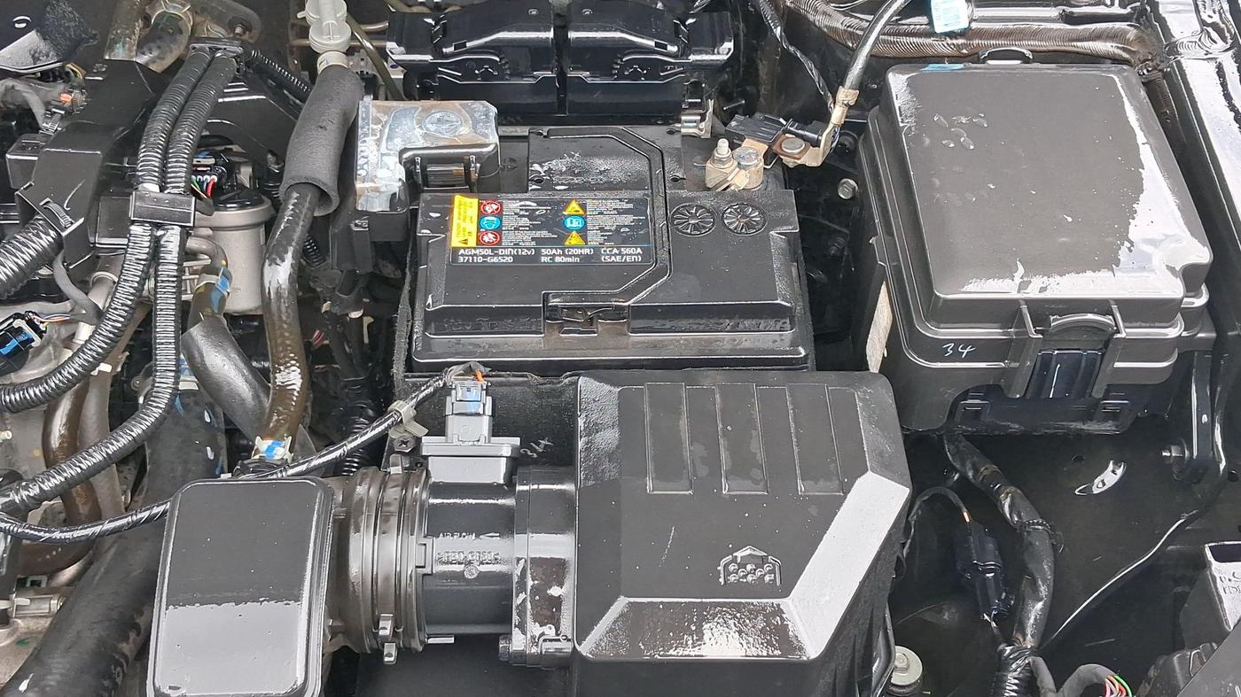 2023 Hyundai Creta S PLUS KNIGHT 1.5 PETROL, Petrol, Manual, 66,251 km, Engine View - Left