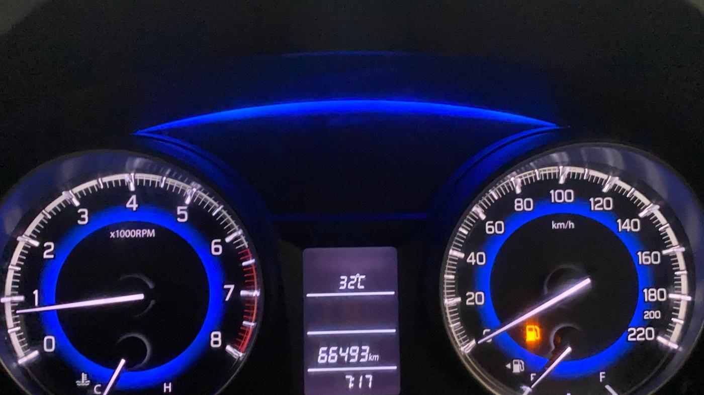 2017 Maruti Baleno DELTA PETROL 1.2, Petrol, Manual, 66,487 km, Odometer Image