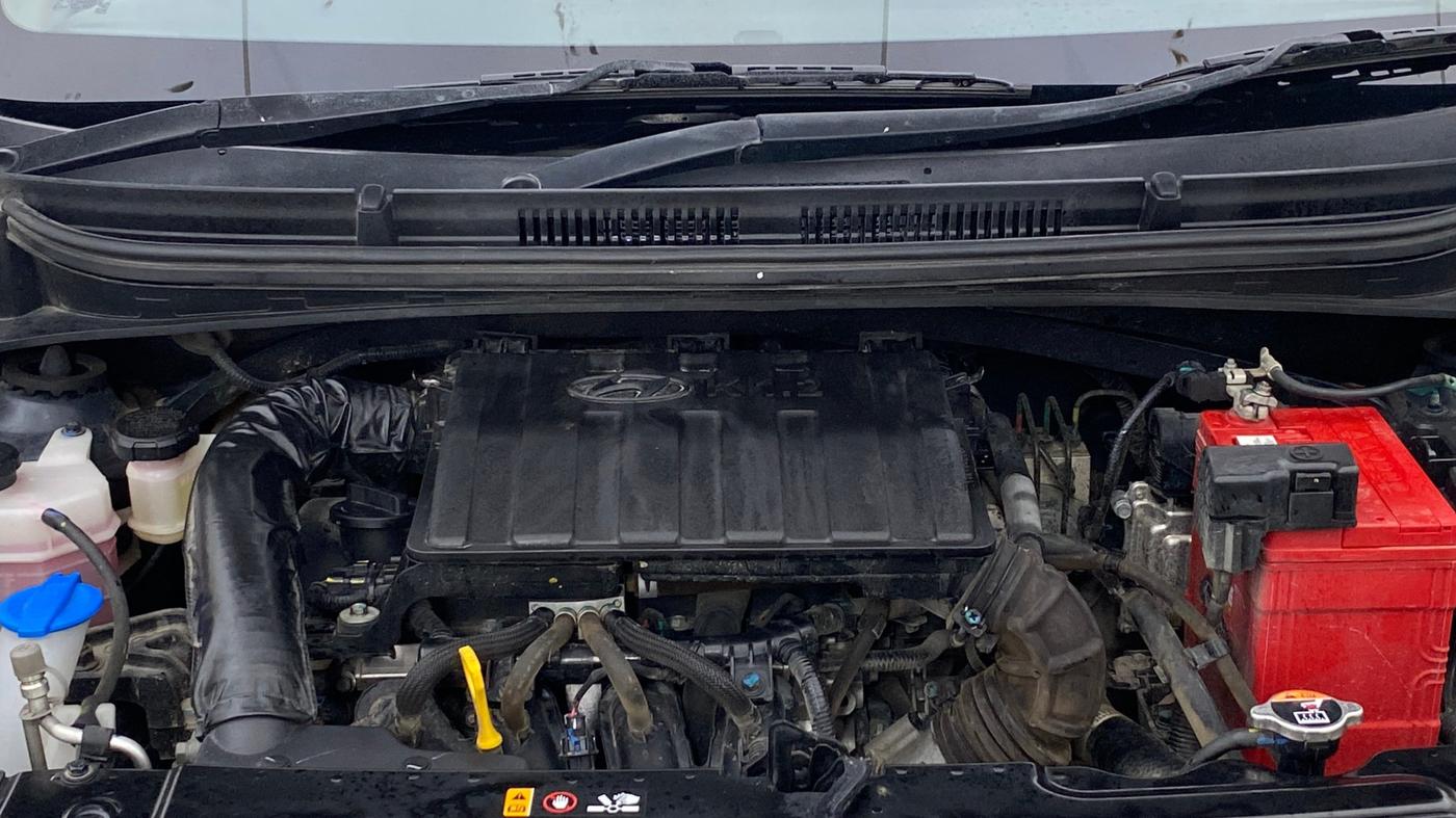 2024 Hyundai AURA SX 1.2 CNG, CNG, Manual, 48,978 km, Engine View