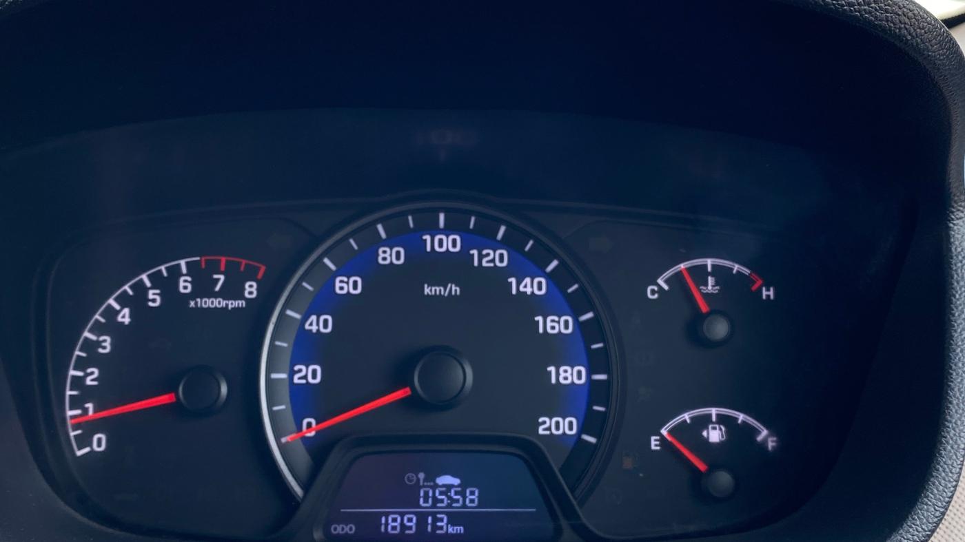 2018 Hyundai Xcent SX 1.2, Petrol, Manual, 18,905 km, Odometer Image