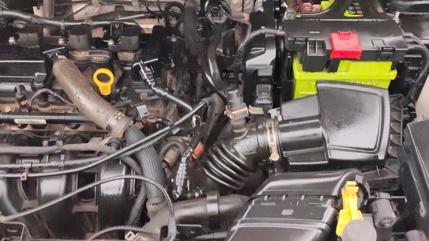 2018 Ford Ecosport TREND + 1.5L PETROL AT, Petrol, Automatic, 37,655 km, Engine View - Left