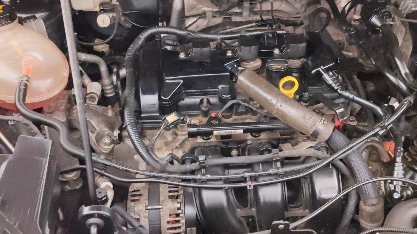2018 Ford Ecosport TREND + 1.5L PETROL AT, Petrol, Automatic, 37,655 km, Engine View - Right