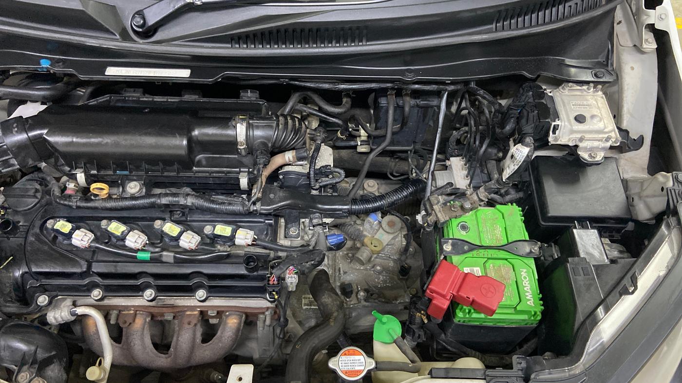 2017 Maruti IGNIS DELTA 1.2, Petrol, Manual, 32,665 km, Engine View - Left