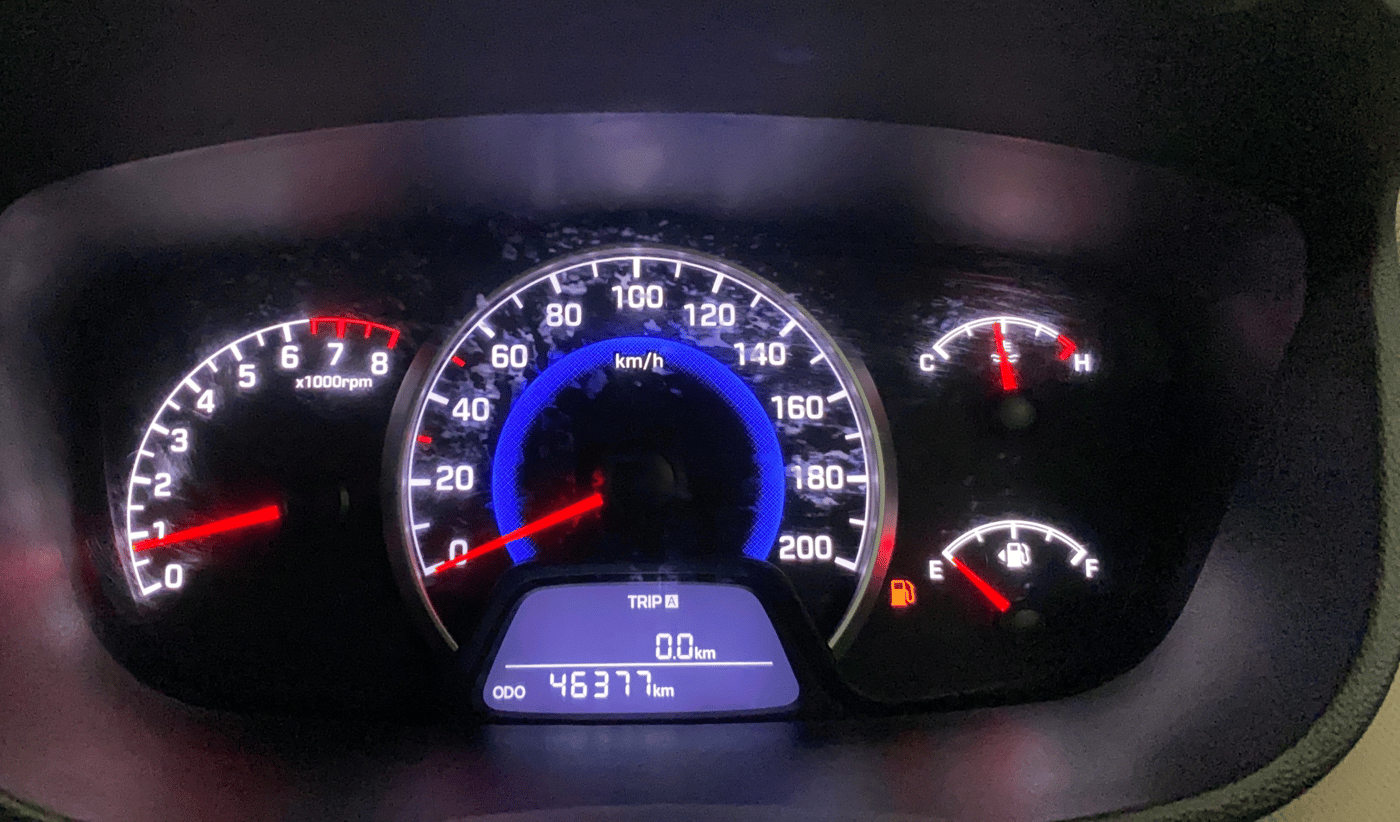 2019 Hyundai Grand i10 SPORTZ 1.2 KAPPA VTVT, Petrol, Manual, 46,368 km, Odometer Image