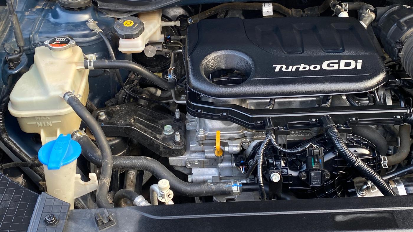 2022 Hyundai VENUE SX (O) 1.0 TURBO DCT, Petrol, Automatic, 49,798 km, Engine View - Right