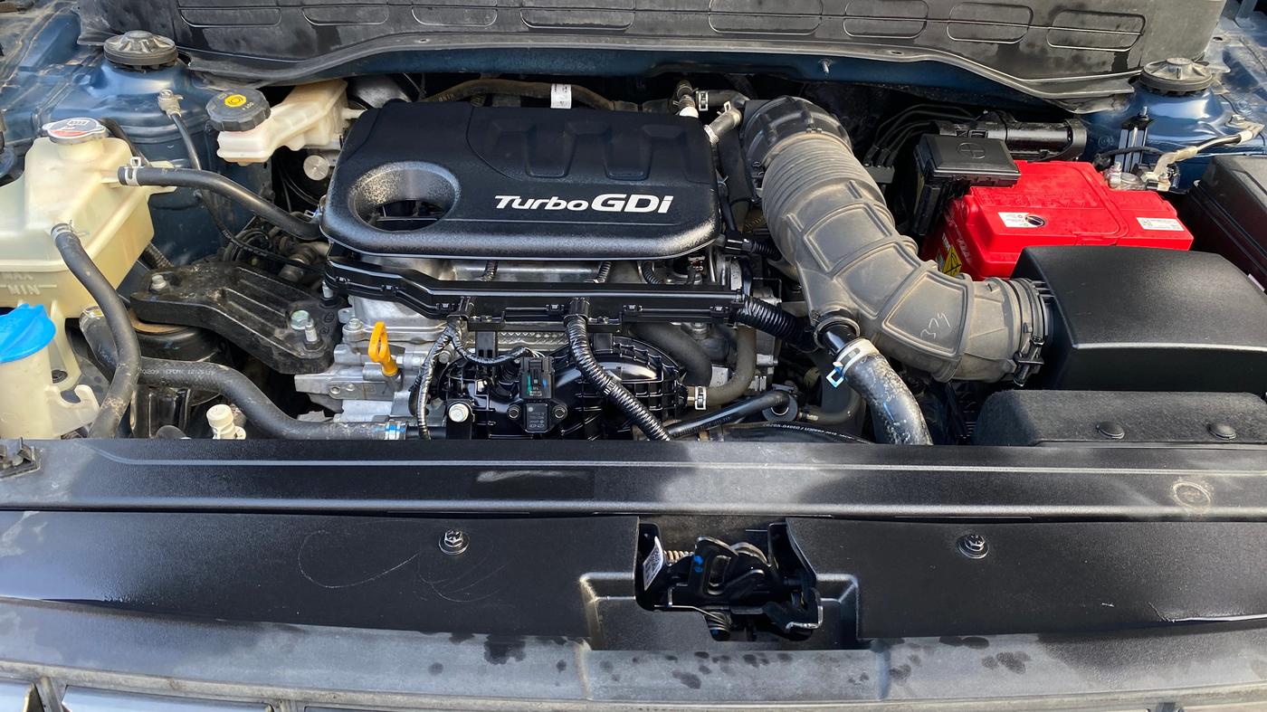 2022 Hyundai VENUE SX (O) 1.0 TURBO DCT, Petrol, Automatic, 49,798 km, Engine View