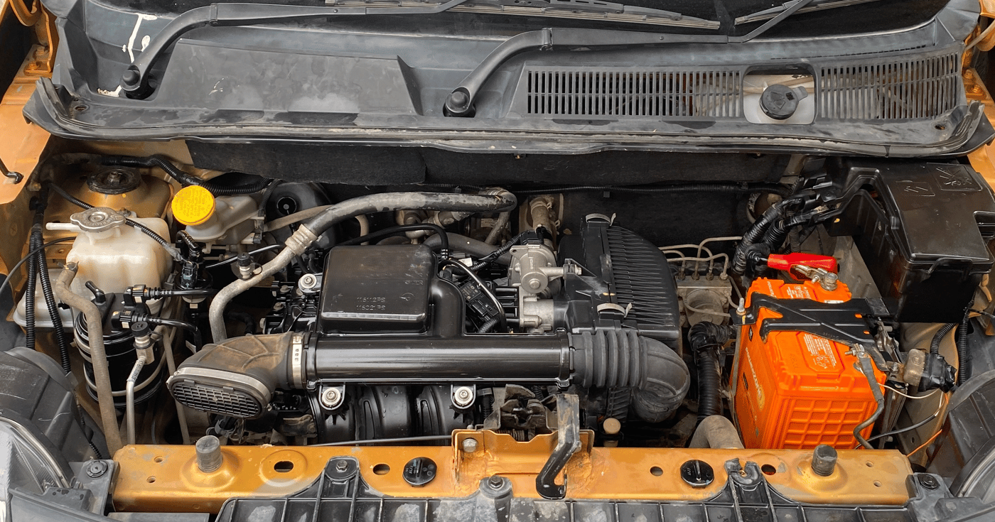 2019 Renault TRIBER RXZ, Petrol, Manual, 57,584 km, Engine View
