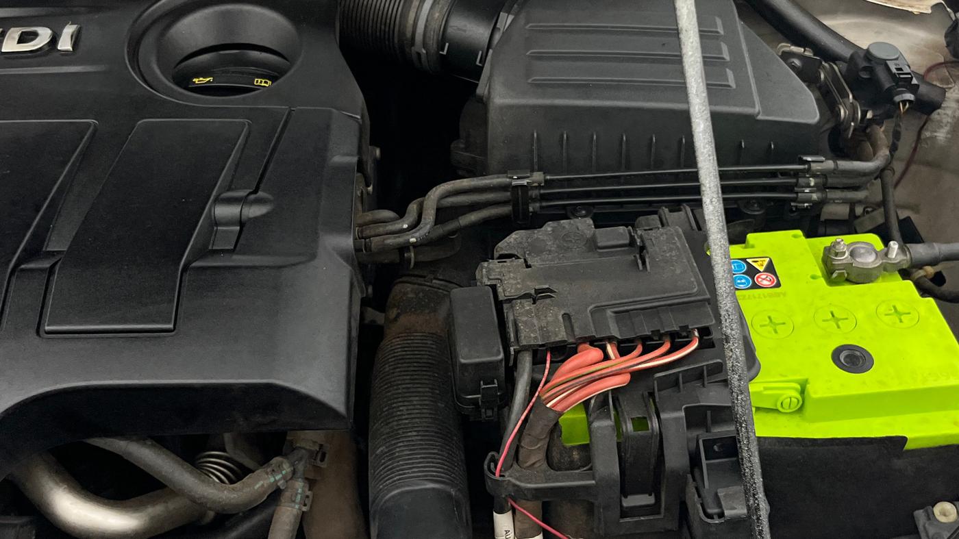 2018 Volkswagen Ameo HIGHLINE PLUS 1.5L AT 16 ALLOY, Diesel, Automatic, 69,838 km, Engine View - Left