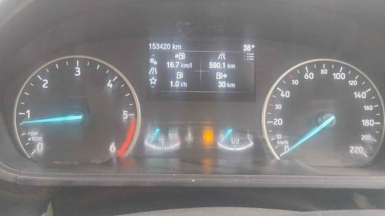 2021 Ford Ecosport TITANIUM 1.5L DIESEL, Diesel, Manual, 1,53,420 km, Odometer Image