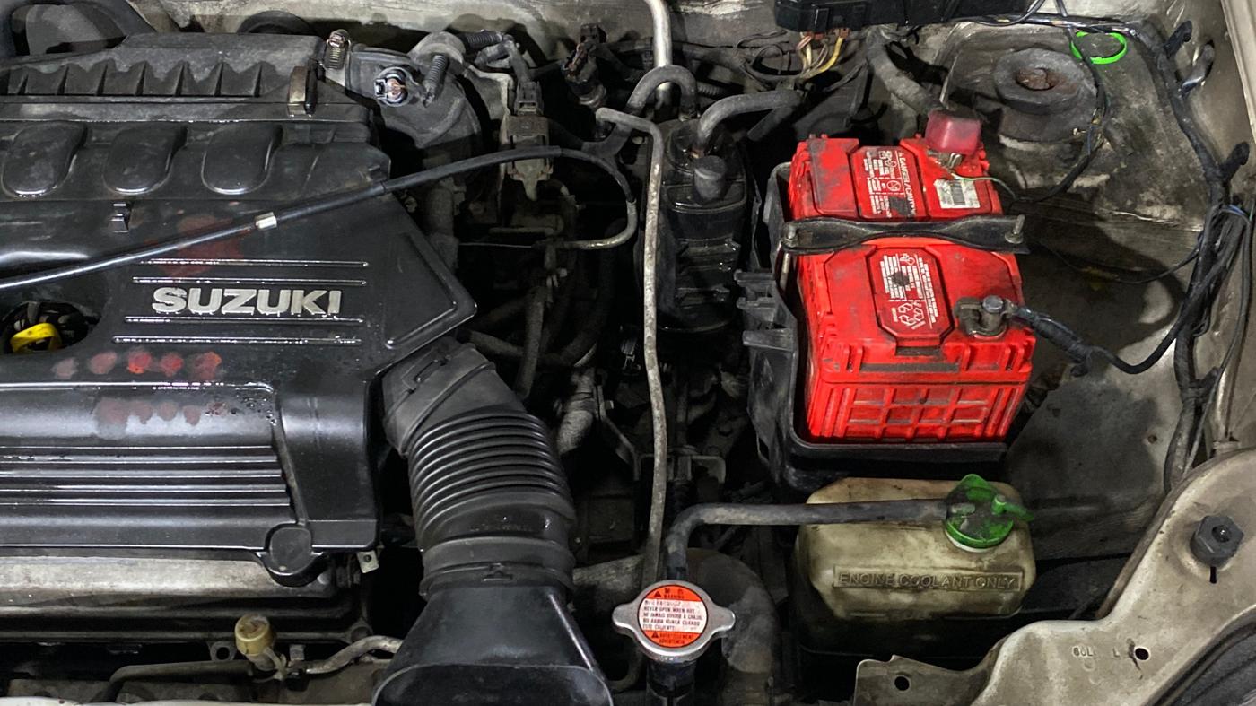 2013 Maruti Alto K10 LXI, Petrol, Manual, 66,801 km, Engine View - Left