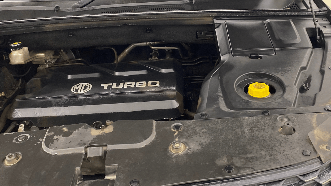 2020 MG HECTOR PLUS SHARP 1.5 PETROL TURBO DCT 6-STR, Petrol, Automatic, 1,12,132 km, Engine View - Left